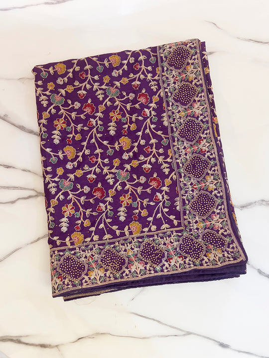 Avira Dupatta - Purple 