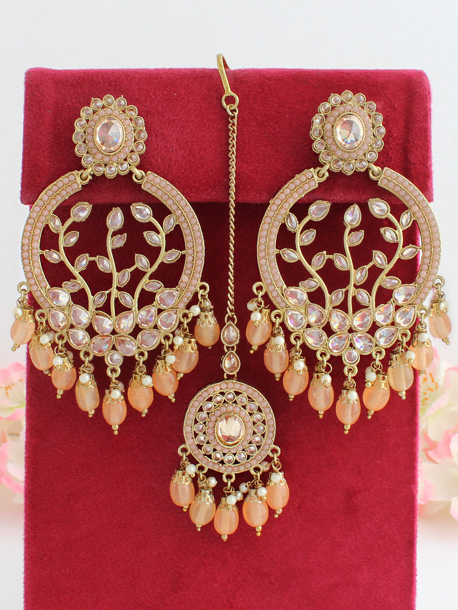 21 Chic & Trendy Bahubali Earring Designs for the Trendsetter Brides |  WeddingBazaar