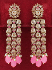 Celina Earrings-Pink