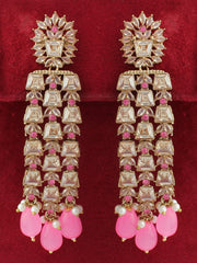 Celina Earrings-Pink