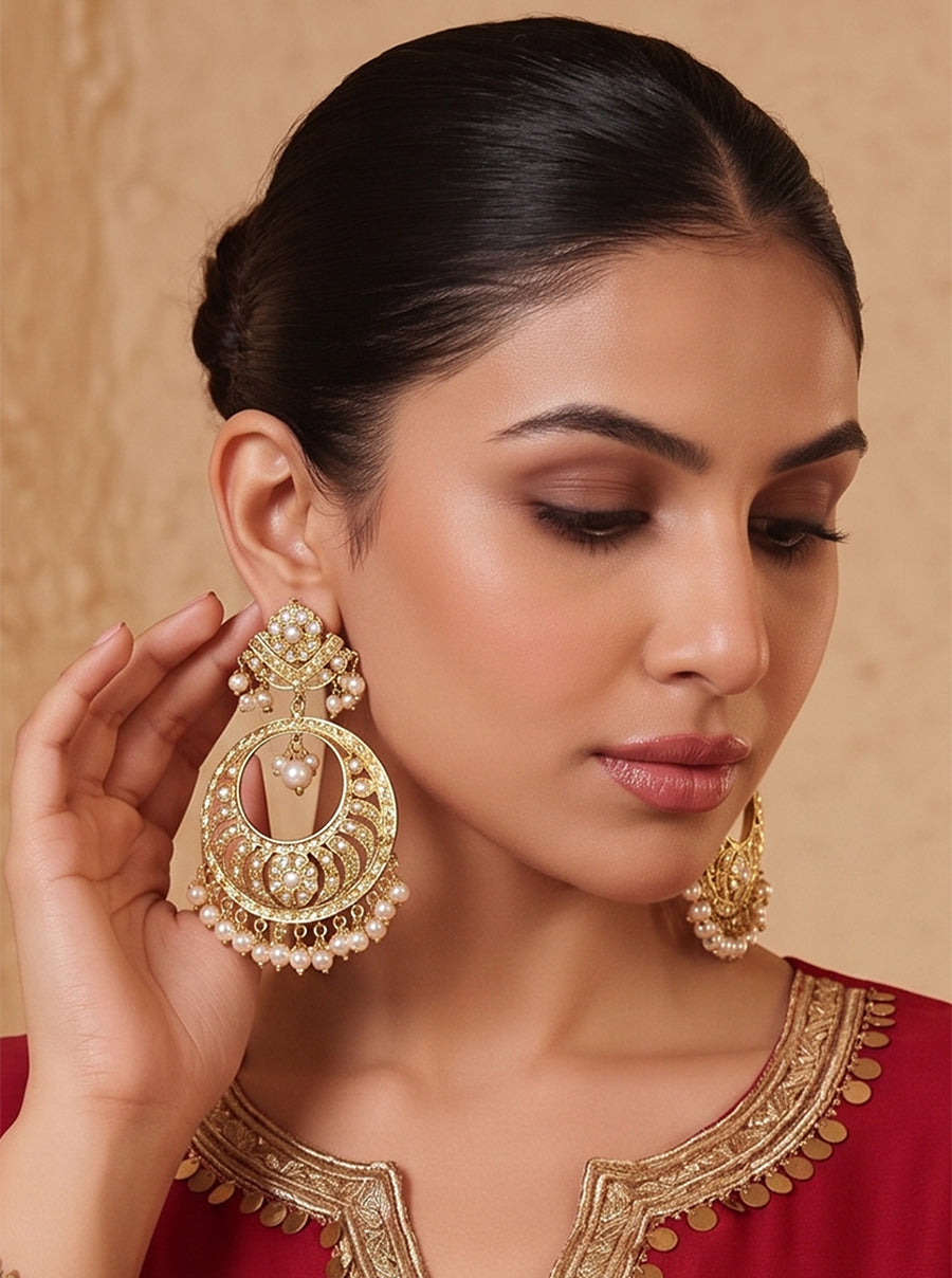 Alvira Earrings - Gold