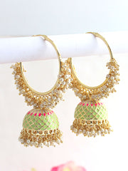 Adira Jhumki / Hoop Earrings