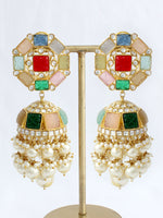 Alwar Earrings - Multicolor