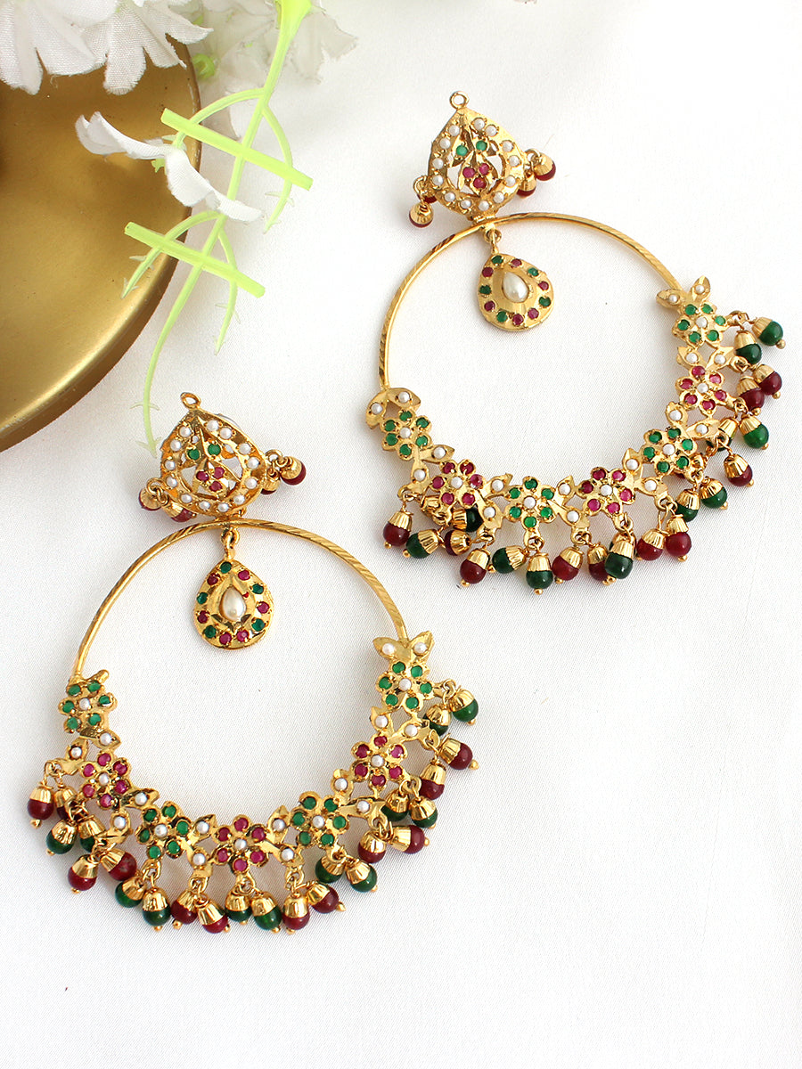 Jainab Jadau Earrings