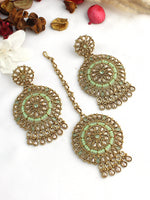 Aarzoo Earrings & Tikka