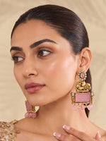Ritika Earrings - Pastel Pink