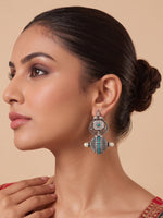 Kaveri Earrings  - Turquoise