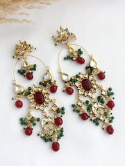 Heer Earrings-Marron 