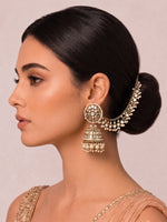 CHetna jhiumki Earrings _ GOld 
