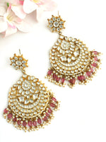 Pratyusha Earrings-Pink
