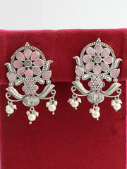 Itisha Earrings-Pastel Pink