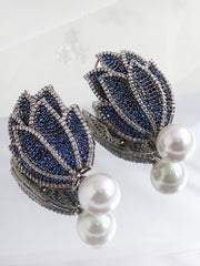 Sofia Earrings-Blue