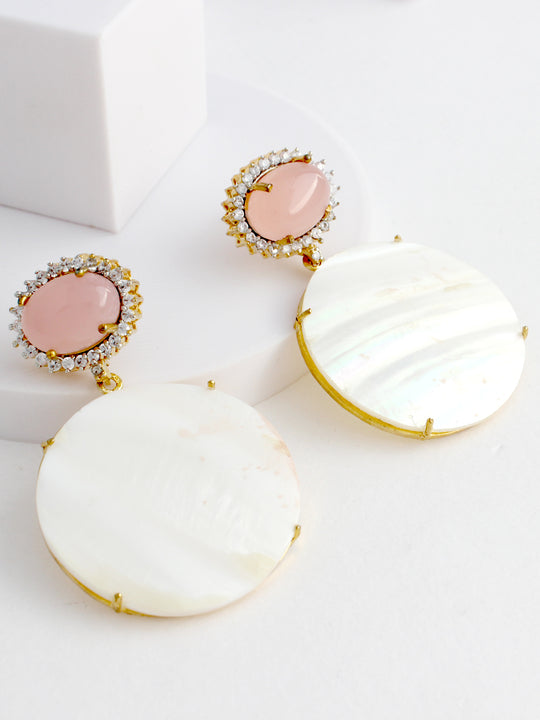 Omaira Earrings-Pink