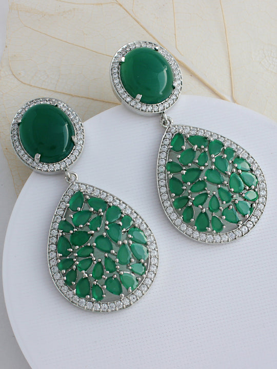 Angela Earrings-Green