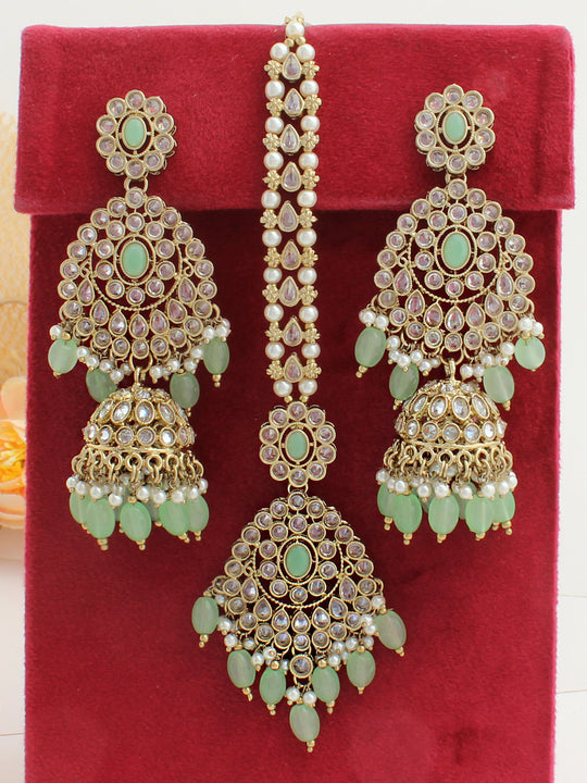 Ezzah Earrings & Tikka