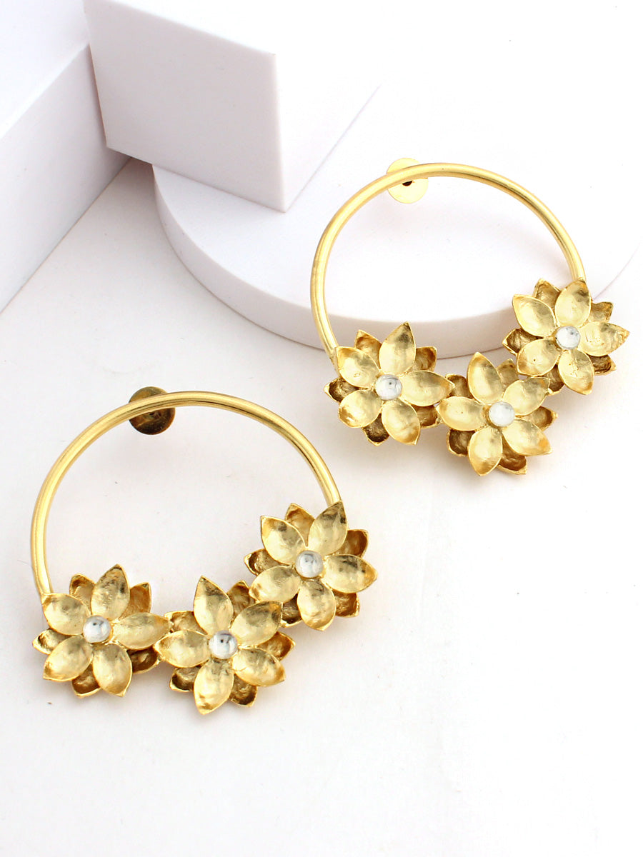Ashly Earrings-Gold
