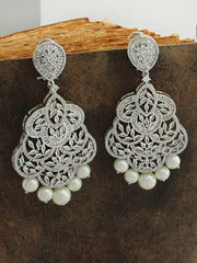 Prakshi Earrings-Silver
