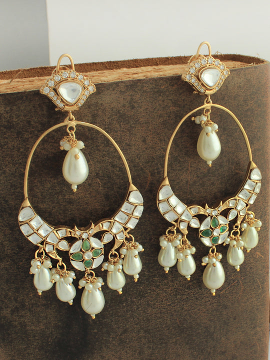 Prakshi Earrings-Green