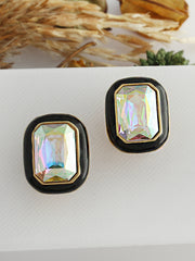 Liza Stud Earrings-Rainbow