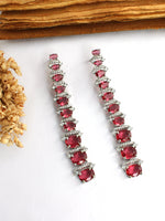 Emilia Earrings-Hot Pink