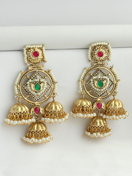 Keshini Jhumka / Jhumki Earrings