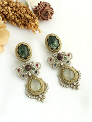 Nayab Long Earrings