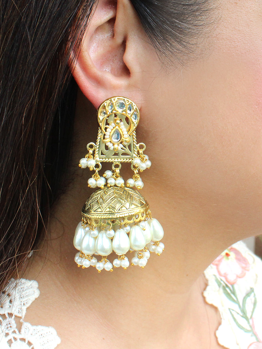 Anika Jhumka / Jhumki Earrings