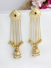 Prakruti Long Jhumka / Jhumki Earrings
