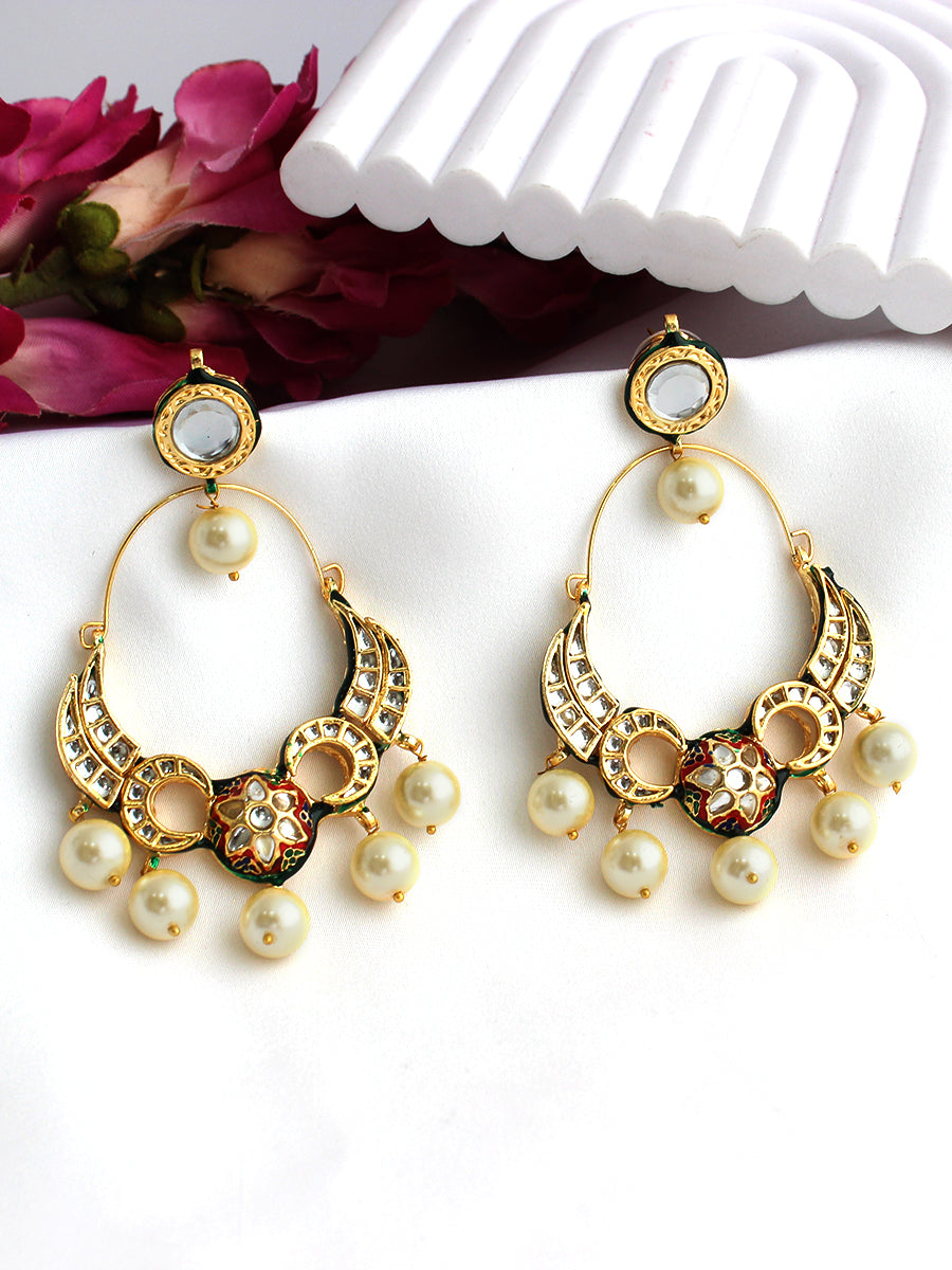 Ruhani Kundan Earrings