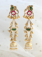 Varnika Long Jhumki Earrings 