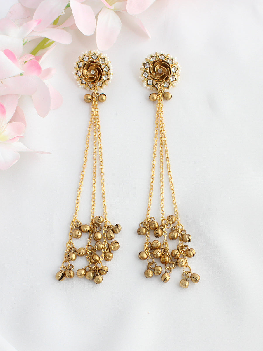 Atishi Long Earrings