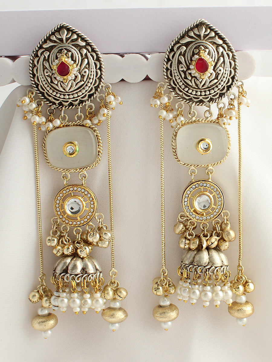 Devika Long Jhumka / Jhumki Earrings