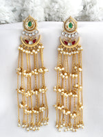 Preksha Long Earrings-Multocolor