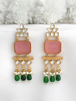 Ananya Earrings-Pastel Pink