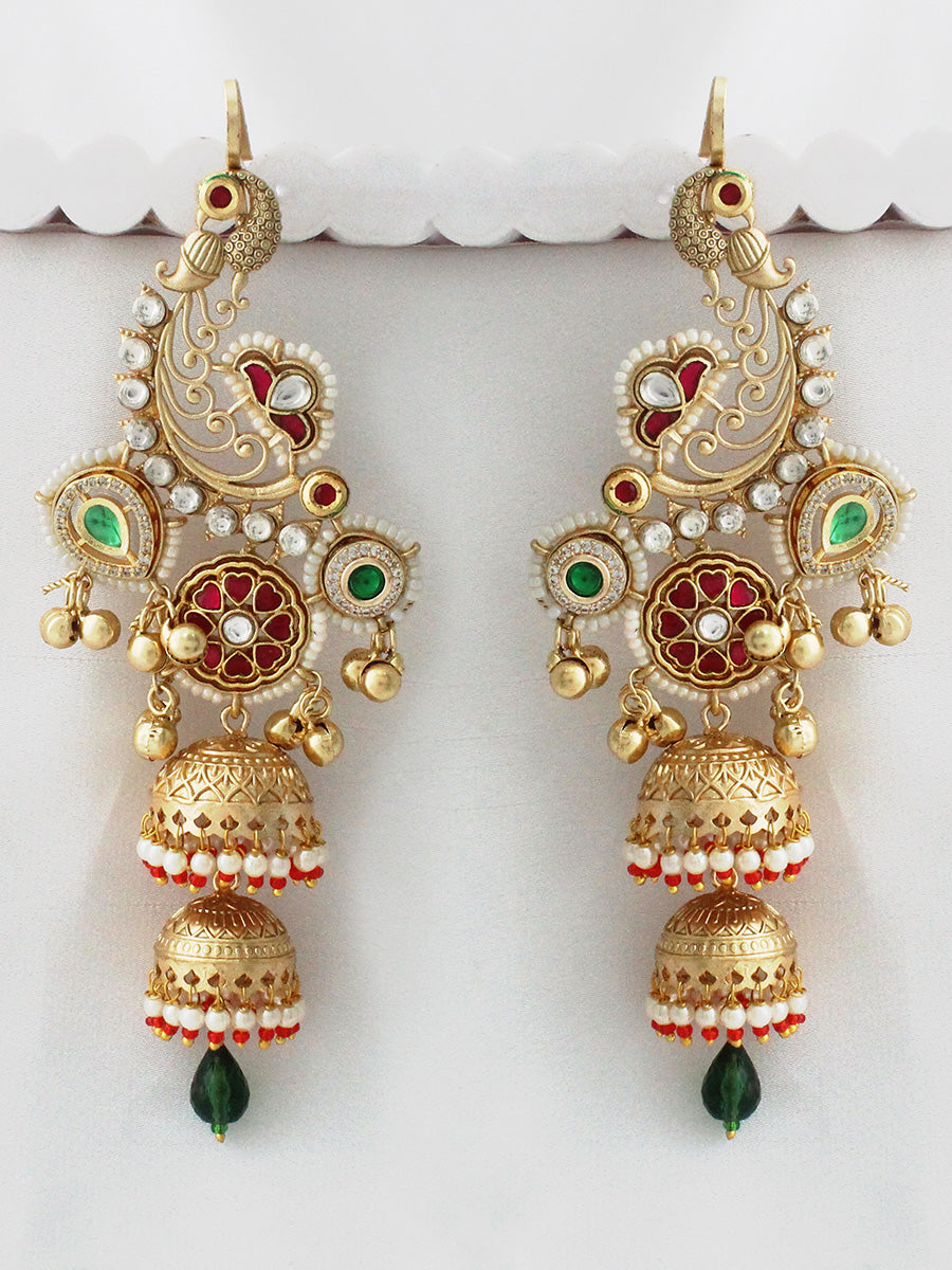 Uditi Kanphool Earrings-Multi