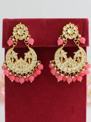 Shumaira Earrings-Pink