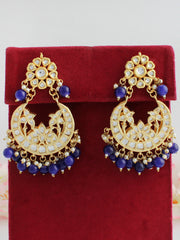 Shumaira Earrings-Blue