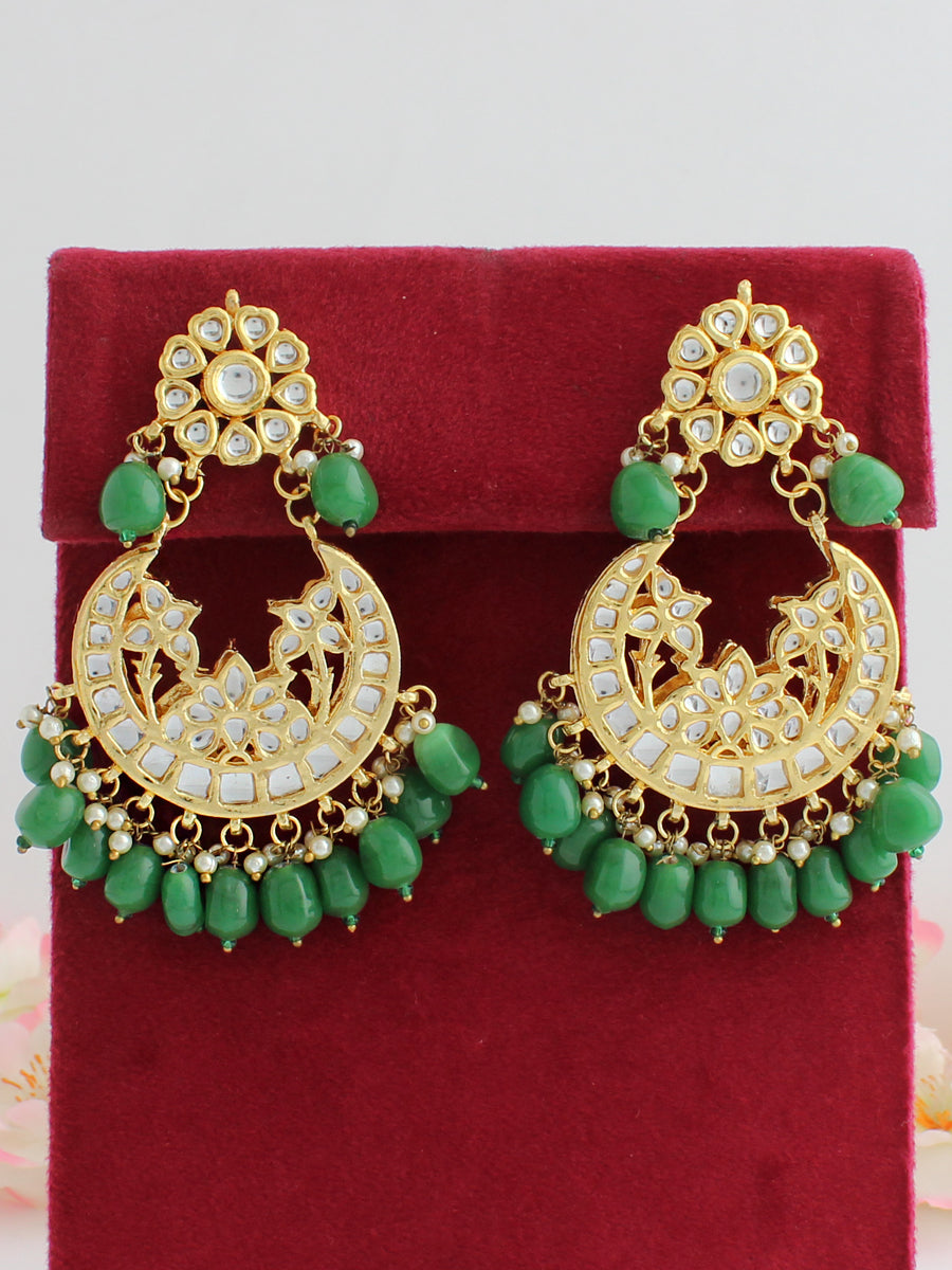 Shumaira Earrings-Green