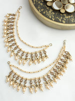 Rabia Ear Chain-Gold