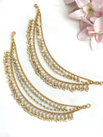 Nabhya Ear Chain / Kaanchain-Gold