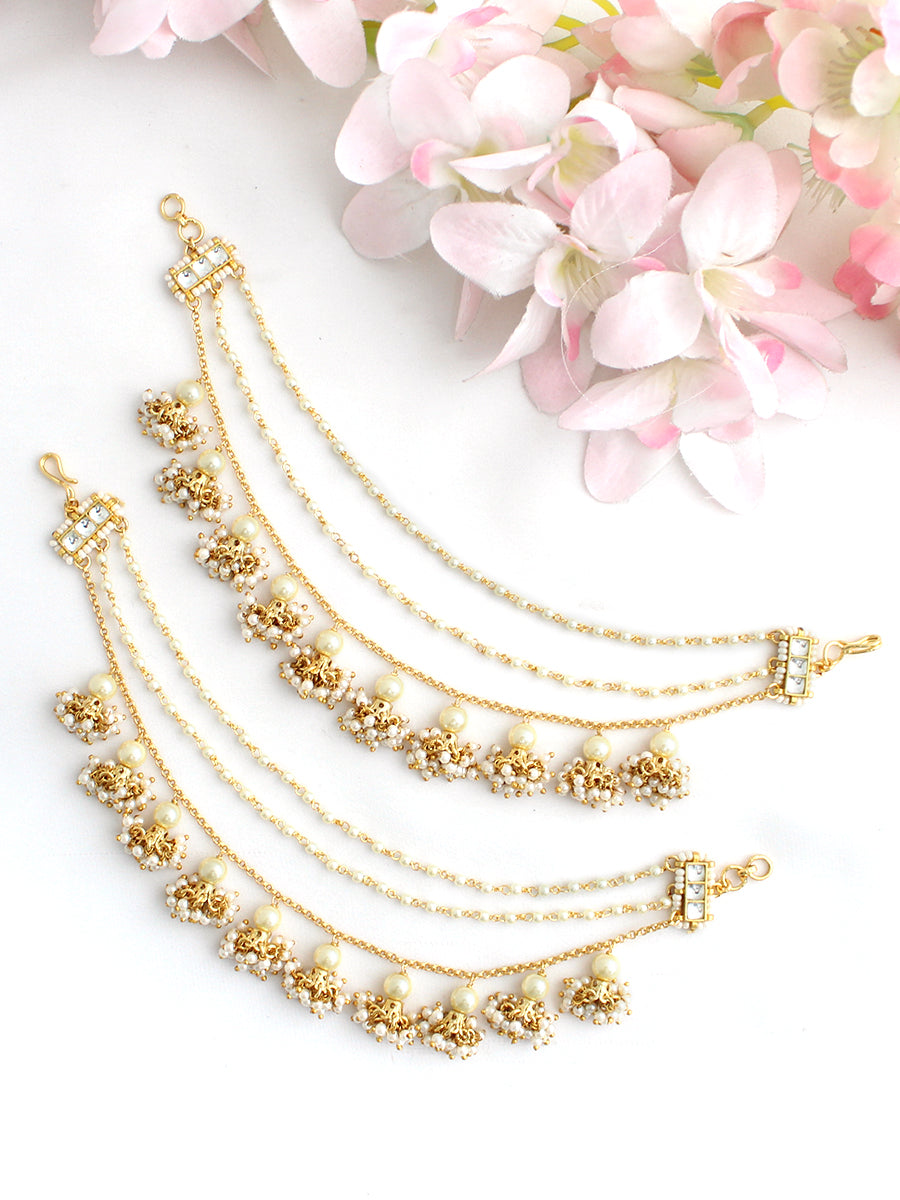 Kusha Ear Chain / Kaanchain-Gold