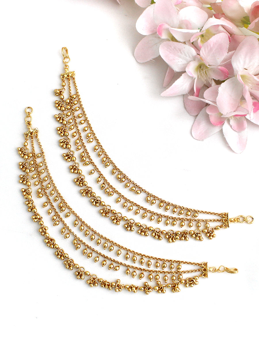 Umika Ear Chain / Kaanchain-Gold