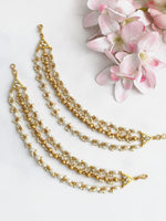 Shivika Ear Chain / Kaanchain-Gold