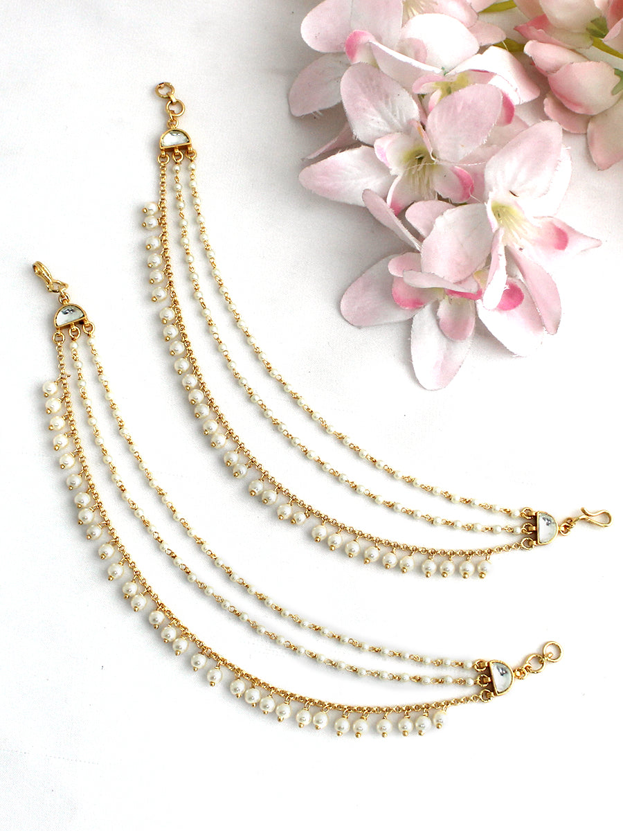 Anika Ear Chain / Kaanchain-Gold