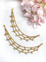 Niyati Ear Chain / Kaanchain-Gold