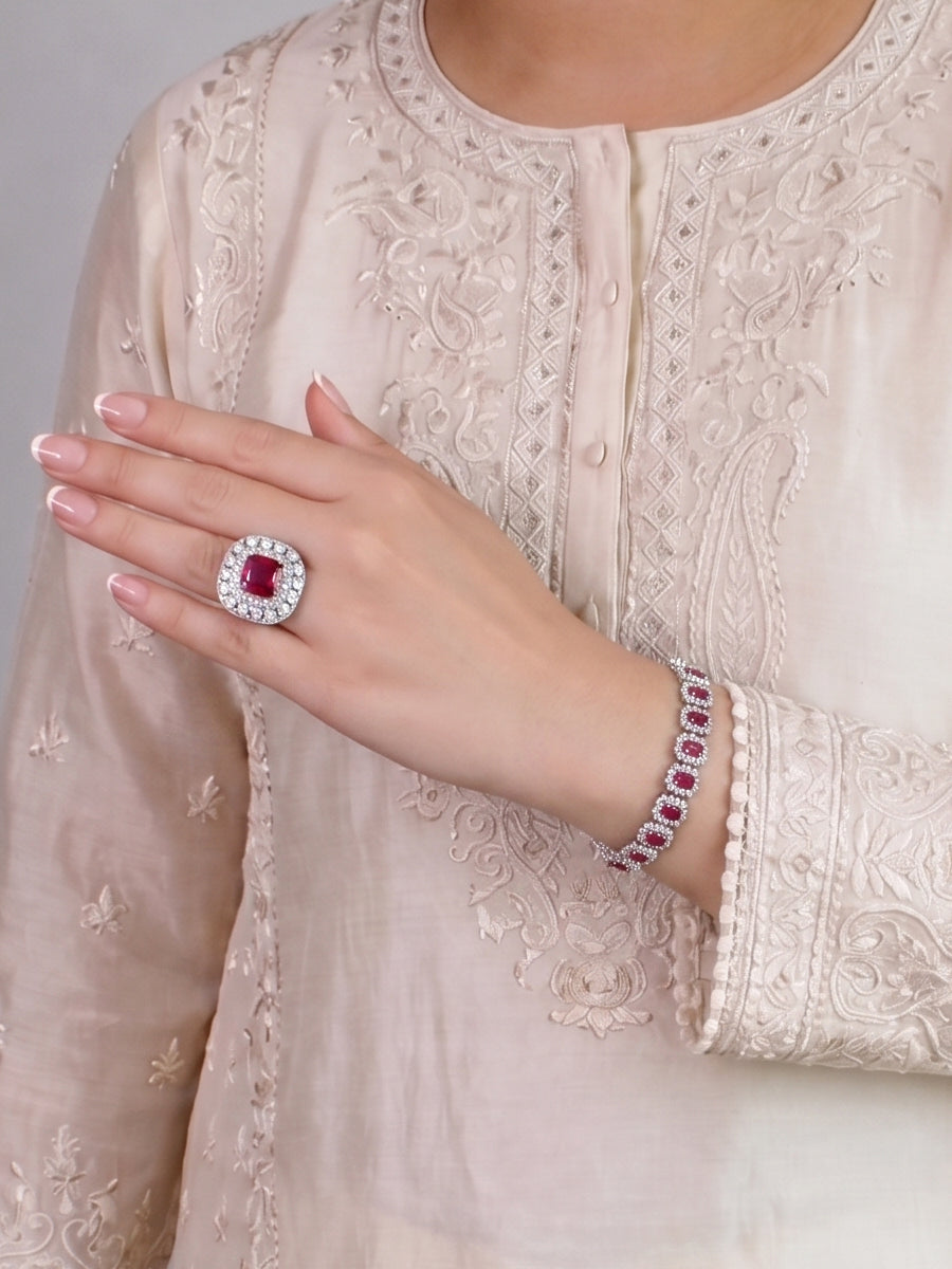 Sydney Ring-Maroon