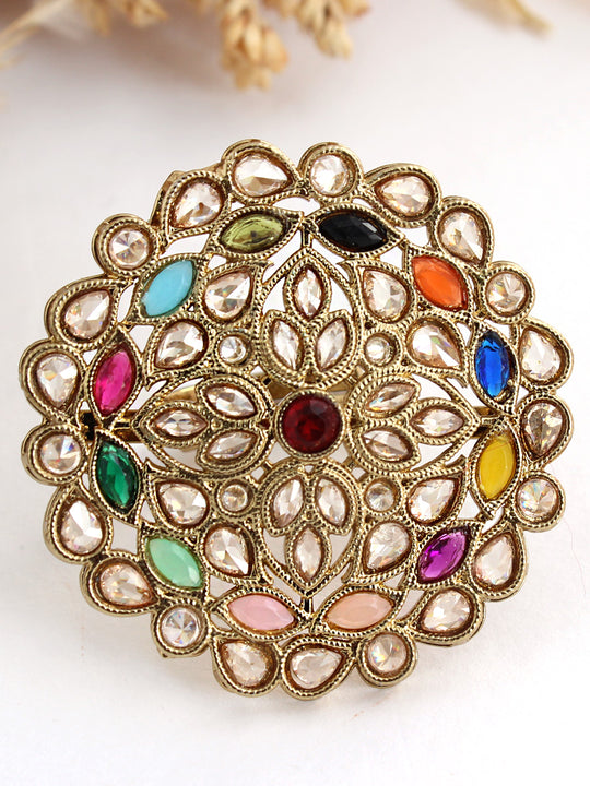 Mansha Ring-Multicolor