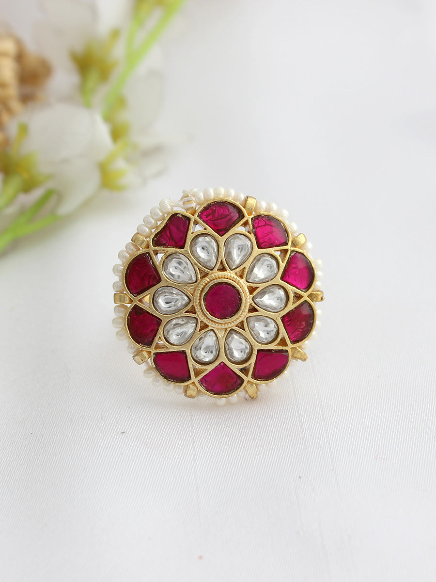 Anaika Ring-Hot Pink