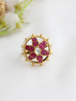 Samnita Ring-Hot Pink