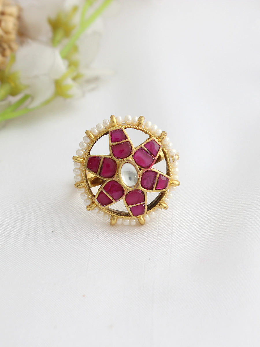 Samnita Ring-Hot Pink